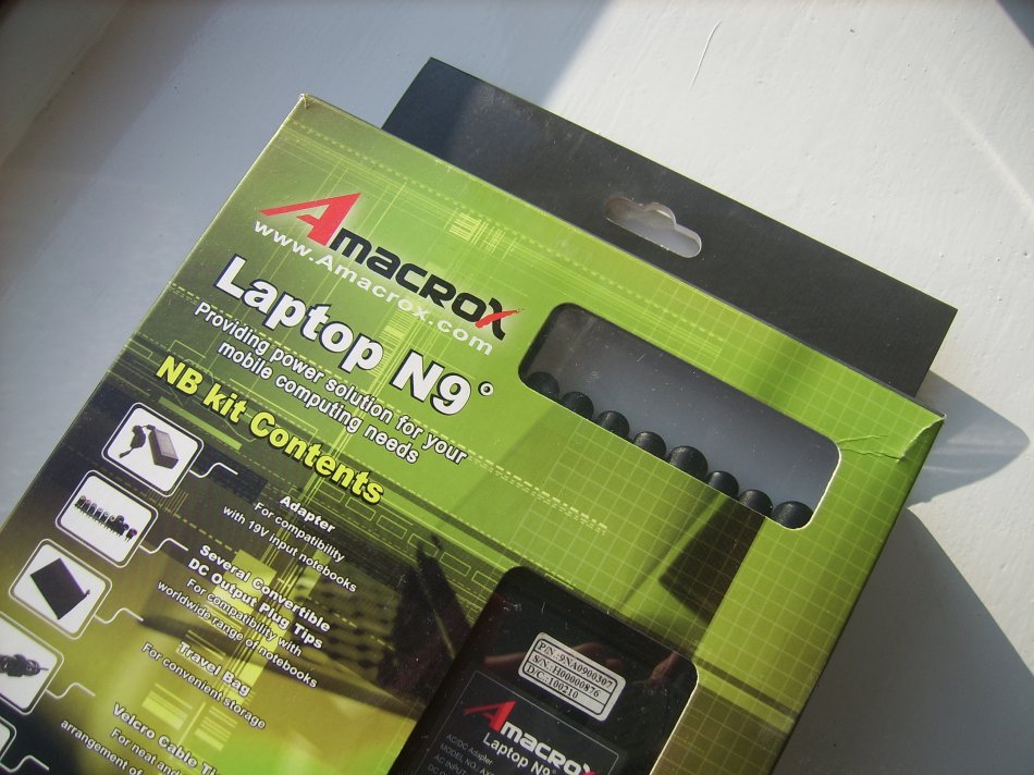 Amacrox Laptop N9 - Universal Notebook Power Adapter 90W 19V