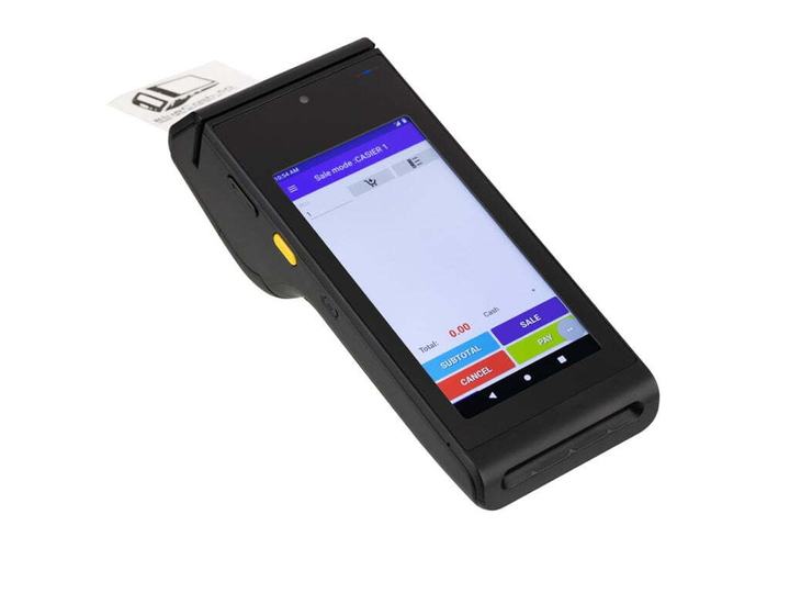 Casă de marcat portabilă cu conexiune card